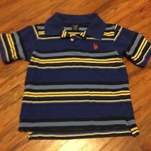 U.S. Polo Assn striped polo